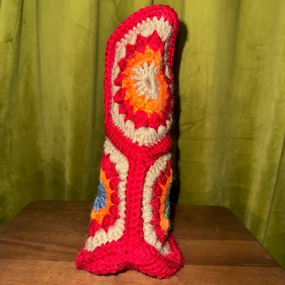 Colorful Crochet Booties - Picture 5 of 6